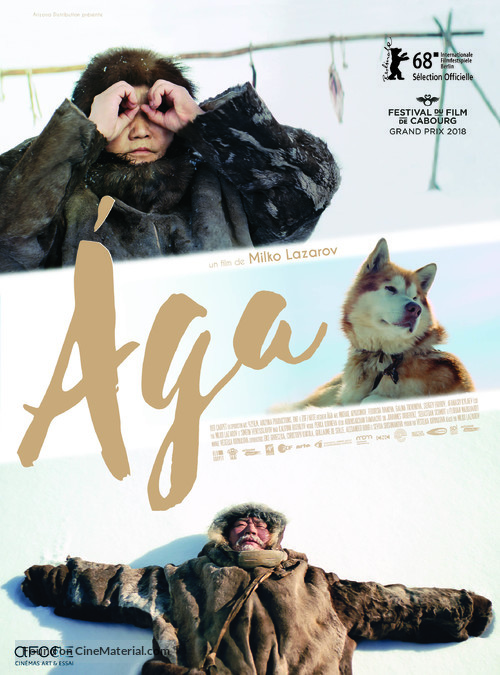 &Aacute;ga - French Movie Poster