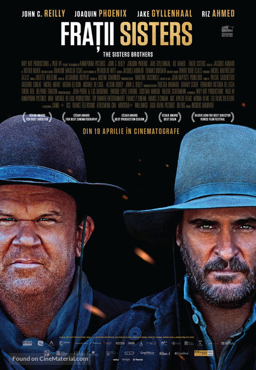 The Sisters Brothers - Romanian Movie Poster