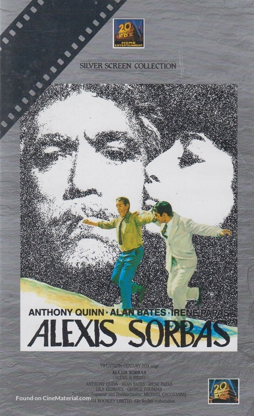 Alexis Zorbas - German VHS movie cover