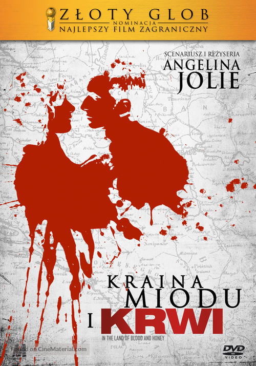 In the Land of Blood and Honey - Polish DVD movie cover