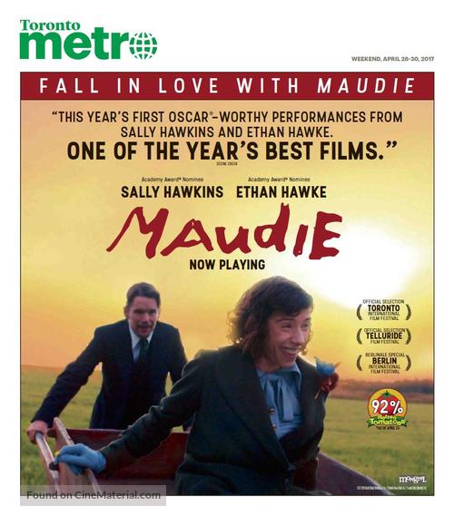 Maudie - Canadian poster