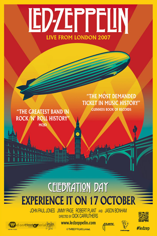 Led Zeppelin: Celebration Day - Movie Poster