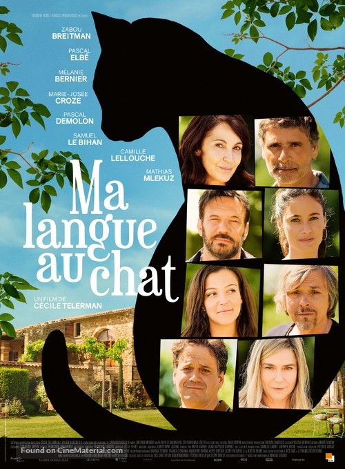 Ma langue au chat - French Movie Poster