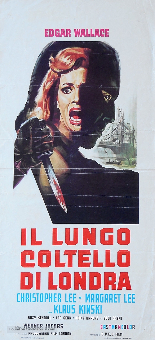 Circus of Fear - Italian Movie Poster