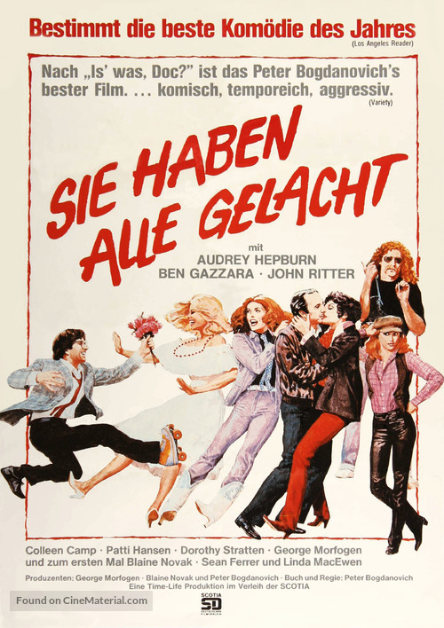 They All Laughed - German Movie Poster