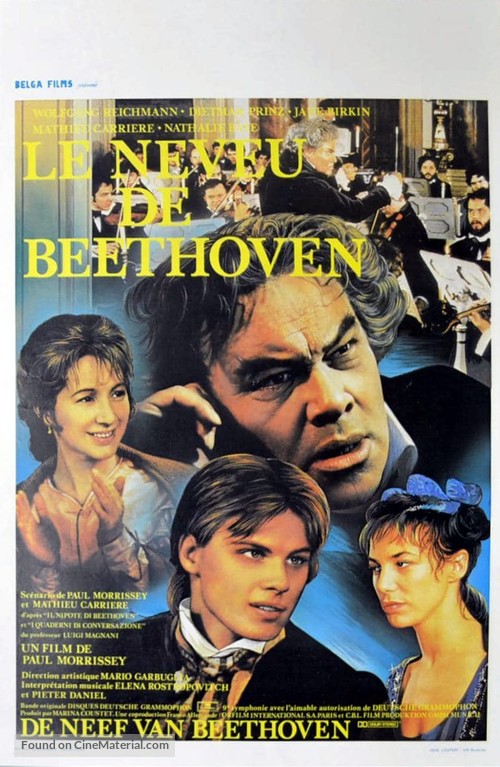 Neveu de Beethoven, Le - Belgian Movie Cover