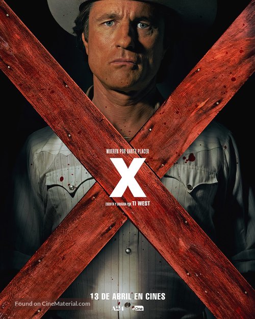 X - Spanish Movie Poster