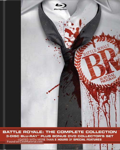 Battle Royale - Blu-Ray movie cover