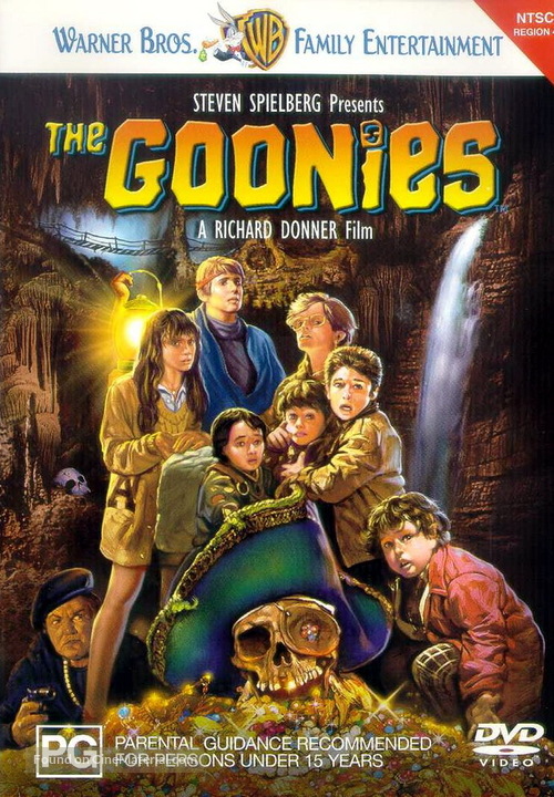 The Goonies - Australian Movie Cover