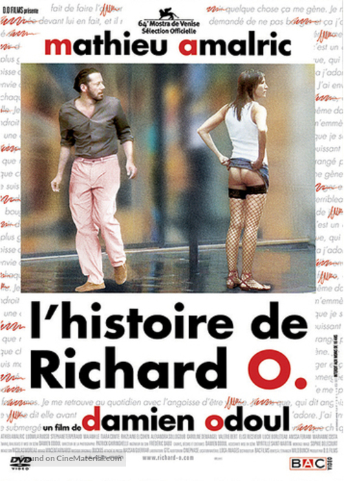 Histoire de Richard O., L&#039; - French Movie Poster