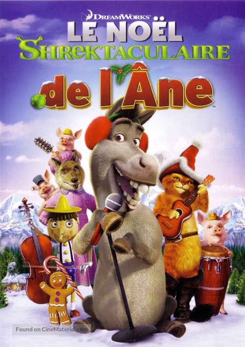 Donkey&#039;s Christmas Shrektacular - French DVD movie cover