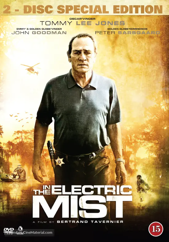 In the Electric Mist - Danish DVD movie cover