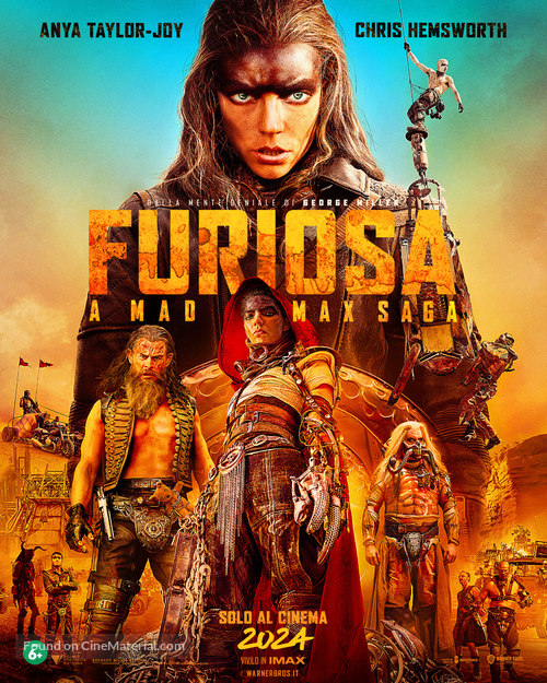 Furiosa: A Mad Max Saga - Italian Movie Poster