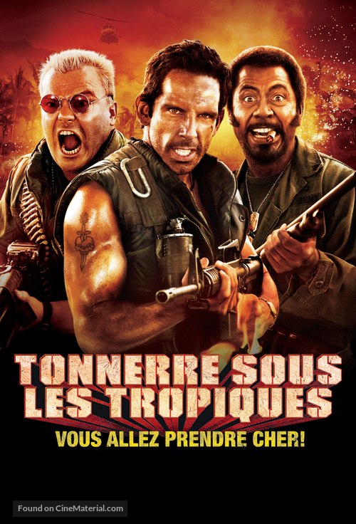 Tropic Thunder - French Movie Poster