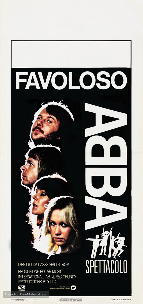 ABBA: The Movie - Italian Movie Poster