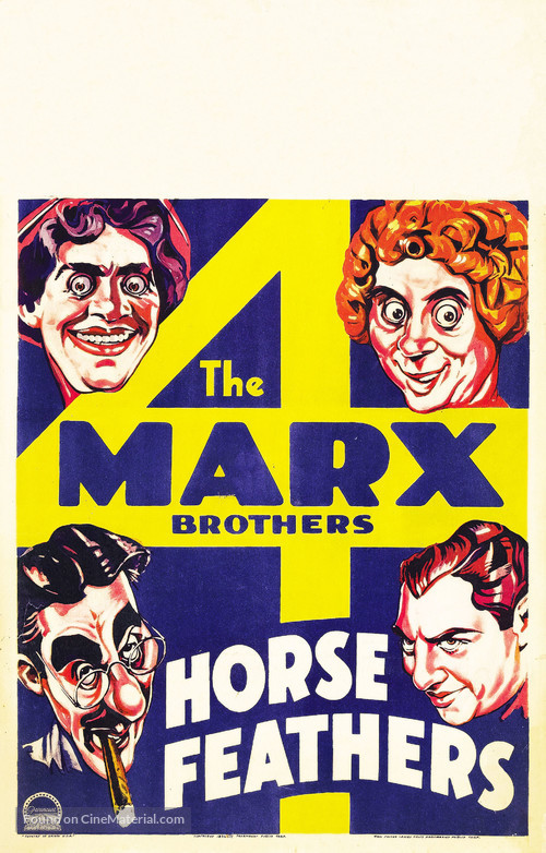 Horse Feathers - Theatrical movie poster