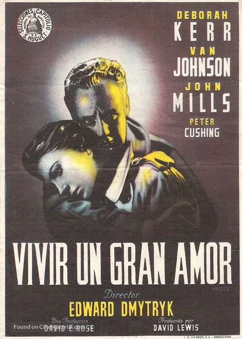 The End of the Affair - Spanish Movie Poster