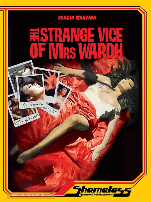 La strano vizio della Signora Wardh - British DVD movie cover