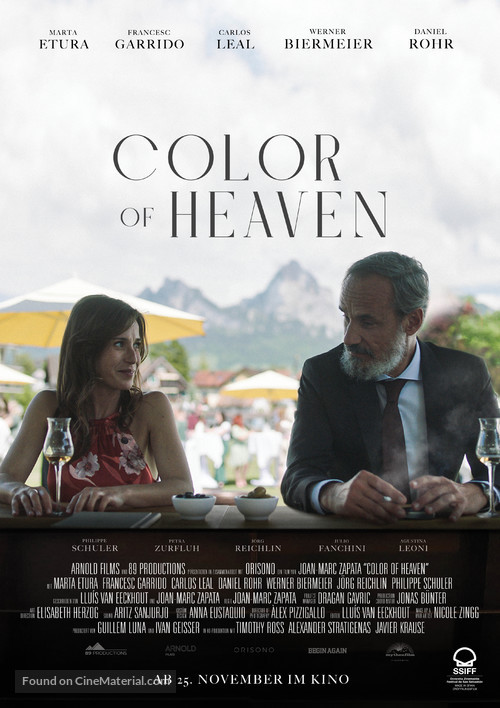El color del cielo (2022) Swiss movie poster