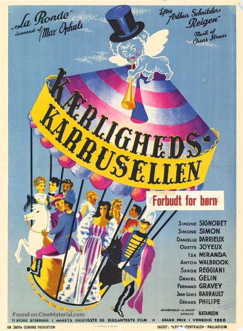 Ronde, La - Danish Movie Poster