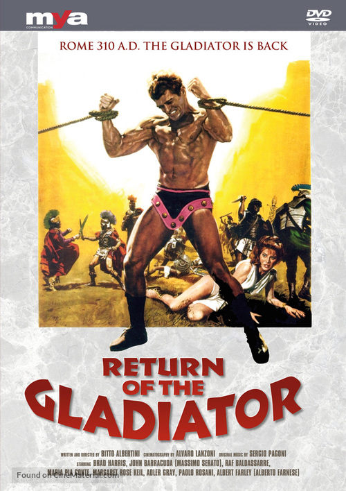 Il ritorno del gladiatore pi&ugrave; forte del mondo - Movie Cover