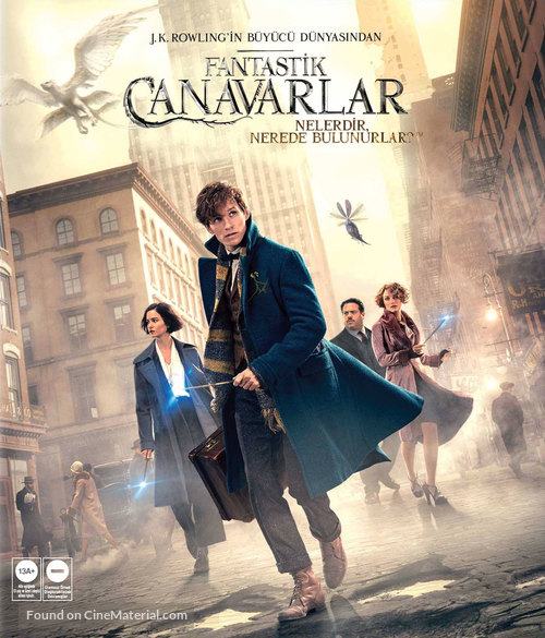 Fantastic Beasts and Where to Find Them - Turkish Movie Cover