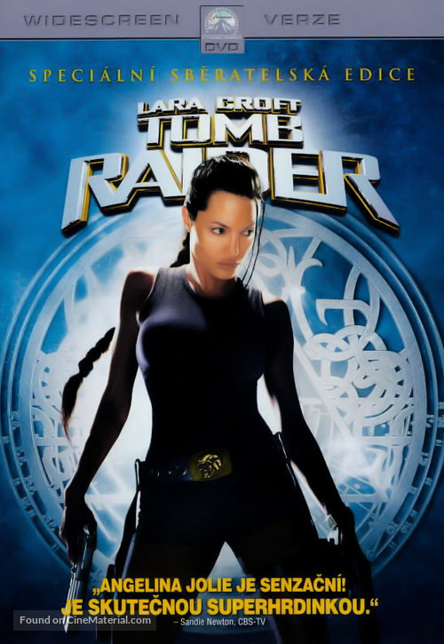 Lara Croft: Tomb Raider - Czech DVD movie cover