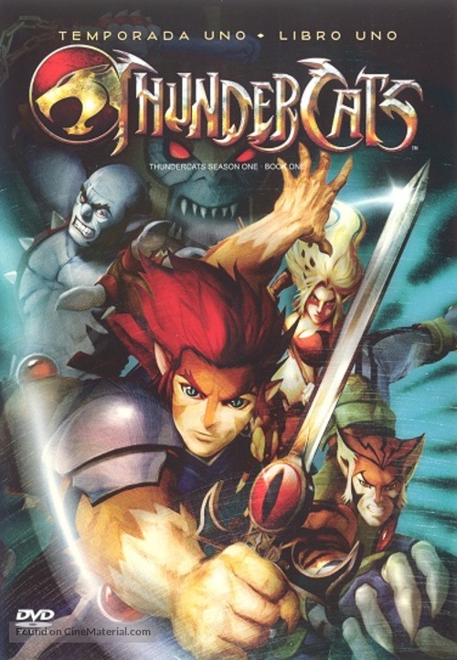 &quot;Thundercats&quot; - Mexican DVD movie cover