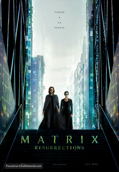 The Matrix Resurrections - Spanish Movie Poster