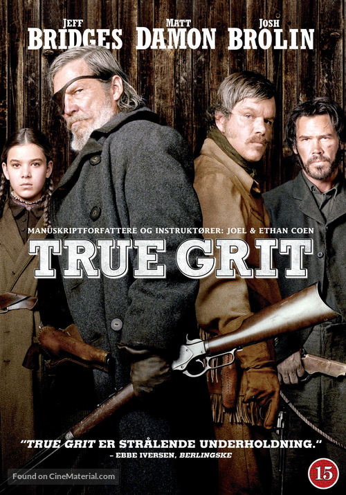 True Grit - Danish DVD movie cover