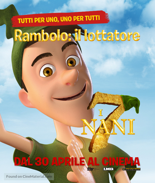 Der 7bte Zwerg - Italian Movie Poster