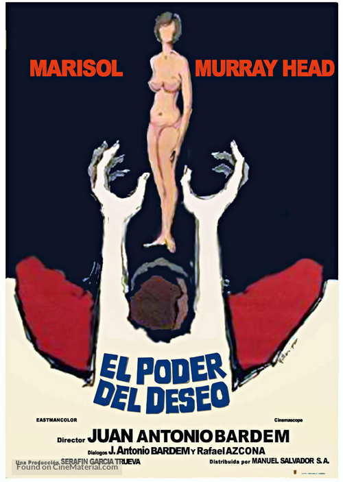 Poder del deseo, El - Spanish Movie Poster