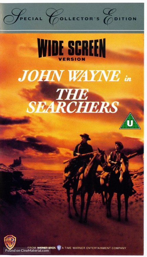 The Searchers - British VHS movie cover