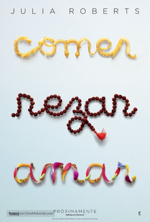 Eat Pray Love - Colombian Movie Poster