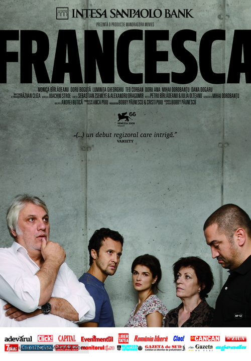 Francesca - Romanian Movie Poster