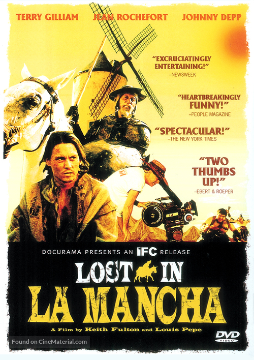 Lost In La Mancha - DVD movie cover