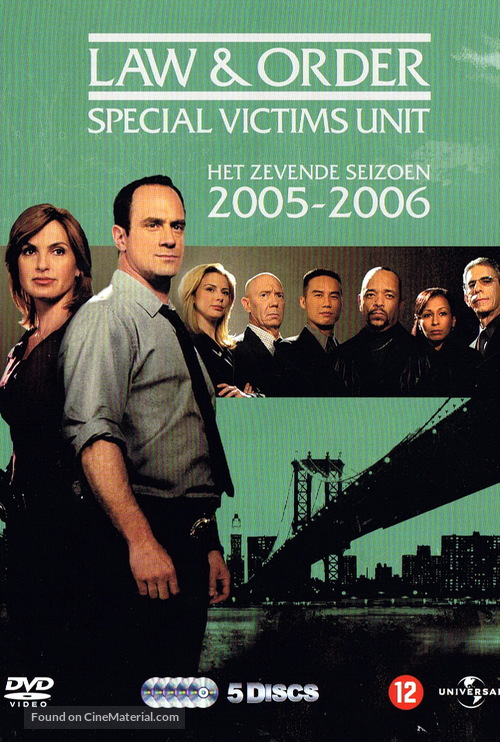 &quot;Law &amp; Order: Special Victims Unit&quot; - Dutch DVD movie cover