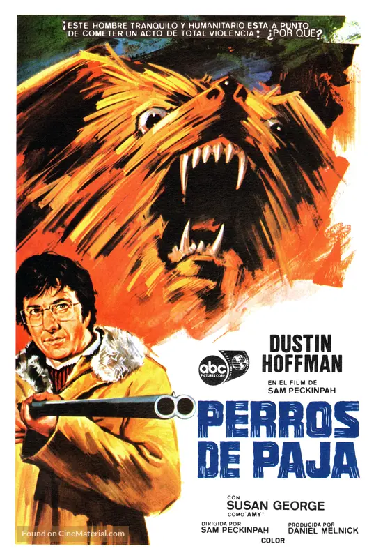 Straw Dogs - Spanish Movie Poster