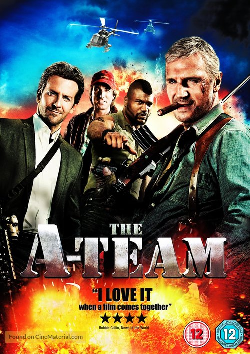 The A-Team - British DVD movie cover