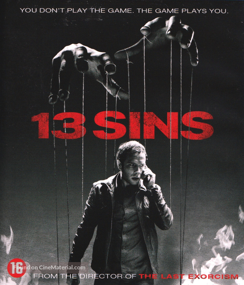 13 Sins - Dutch Blu-Ray movie cover