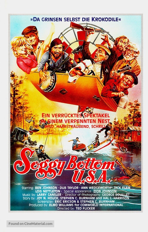 Soggy Bottom, USA - German VHS movie cover