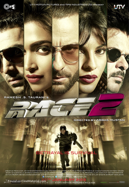 Race 2 - Indian Movie Poster