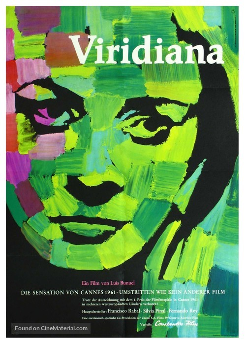 Viridiana - German Movie Poster