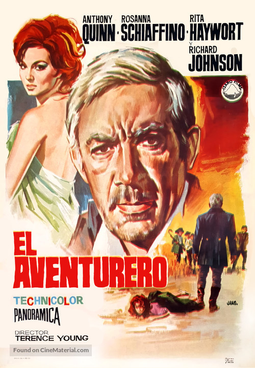 L&#039;avventuriero - Spanish Movie Poster