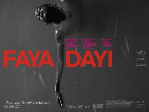 Faya Dayi - British Movie Poster