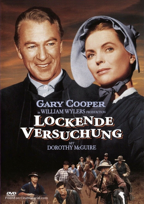 Friendly Persuasion - German DVD movie cover