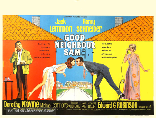 Good Neighbor Sam - British Movie Poster