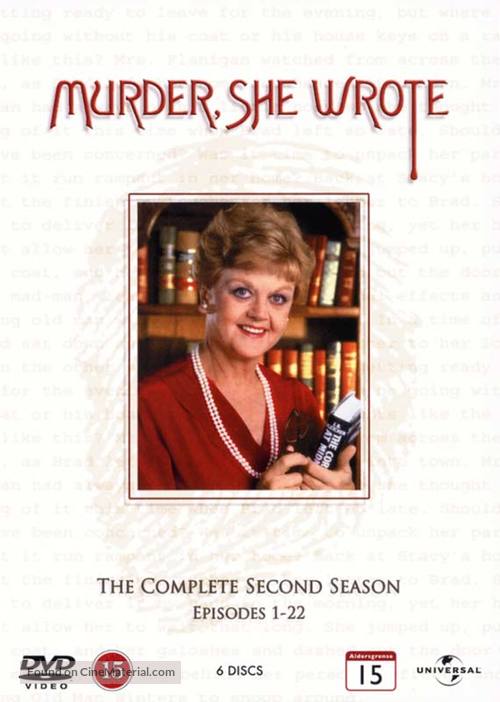 &quot;Murder, She Wrote&quot; - Danish DVD movie cover