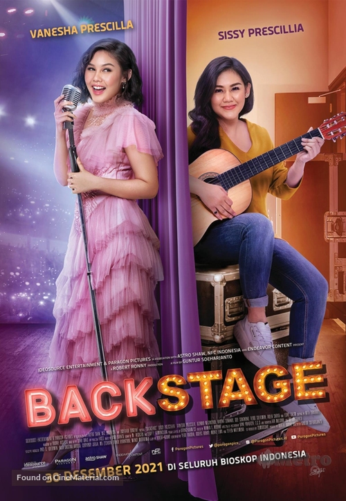 Backstage - Indonesian Movie Poster