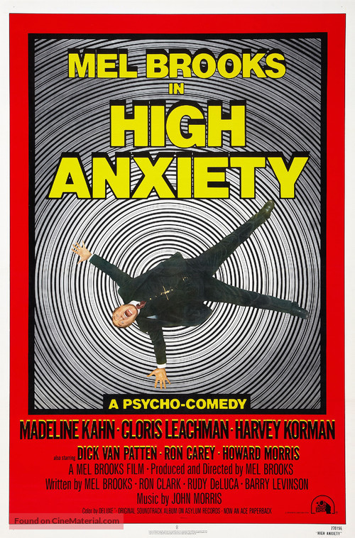 High Anxiety - Theatrical movie poster